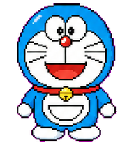Pixel Doraemon preview