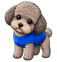 Blue Curly Pup preview