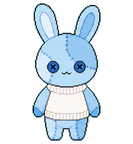 Blue Button Bunny preview