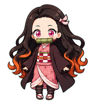 Chibi Nezuko preview