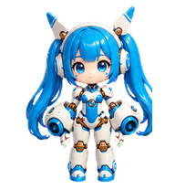 Robot Girl V2 preview